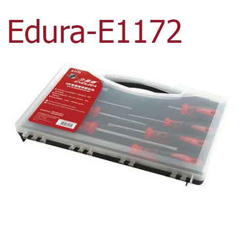 Bộ tuôc nơ vít 8 cây cán nhựa    Dẹp(3x75)(5x100)(6x38)(6x150mm  Pake(3x75)(5x100)(6x38)(6x150mm)