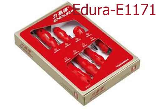 Bộ tuôc nơ vít 8 cây cán nhựa Dẹp(3x75)(5x100)(6x38)(6x150mm  Pake(3x75)(5x100)(6x38)(6x150mm)