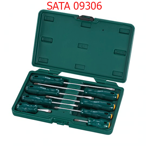 Bộ tuốc nơ vít  8 chi tiết SATA 09306