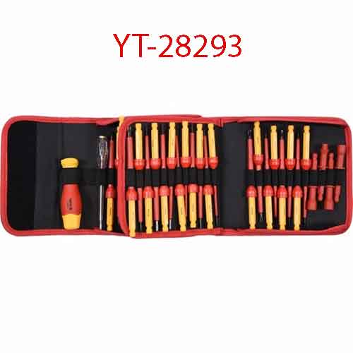 Bộ tuốc nơ vít cách điện 50 chi tiết YATO YT-28293