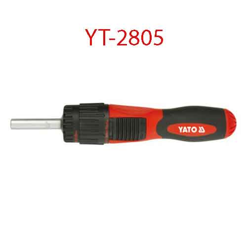 Bộ tuốc nơ vít đa năng 12 chi tiết  YATO YT-2805