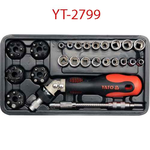 Bộ tuốc nơ vít đa năng 50 chi tiết YATO YT-2799
