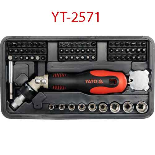 Bộ tuốc nơ vít đa năng 75 chi tiết YATO YT-2571