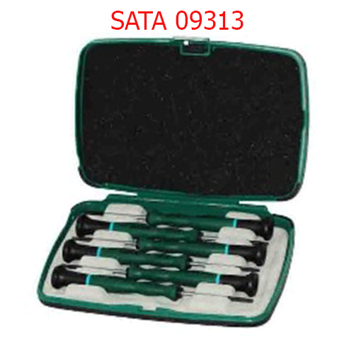 Bộ tuốc nơ vít sao 6 chi tiết SATA 09313