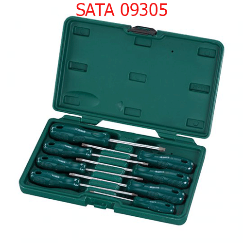 Bộ tuốc nơ vít sao 8 chi tiết SATA 09305