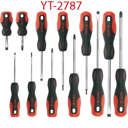 Bộ Tuốc-nơ-vít 12 cái YATO YT-2787