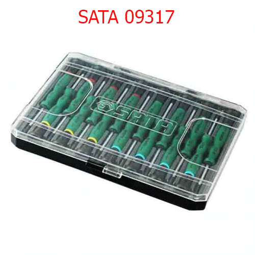 Bộ tuốt nơ vít 15 chi tiết SATA 09317