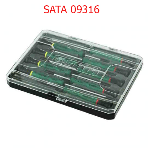 Bộ tuốt nơ vít 9 chi tiết SATA 09316