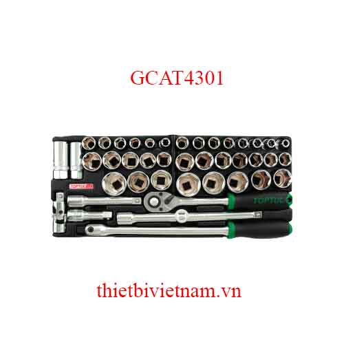 BỘ TUÝP 1/2 INCH - 43 MÓN TOPTUL GCAT4301