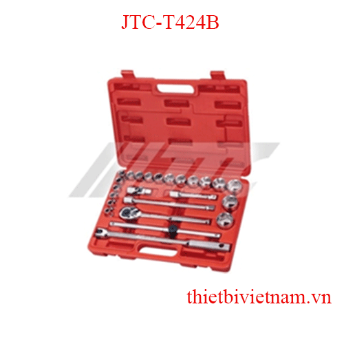 Bộ tuýp ½“ (24pcs) – 12 cạnh JTC JTC-T424B 