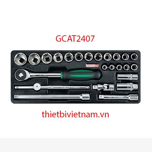BỘ TUÝP BÔNG 1/2 INCH 24 CHI TIẾT TOPTUL GCAT2407