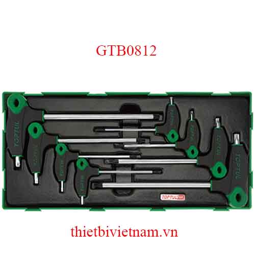 BỘ TUÝP CHỮ L 2 ĐẦU SAO TOPTUL GTB0812