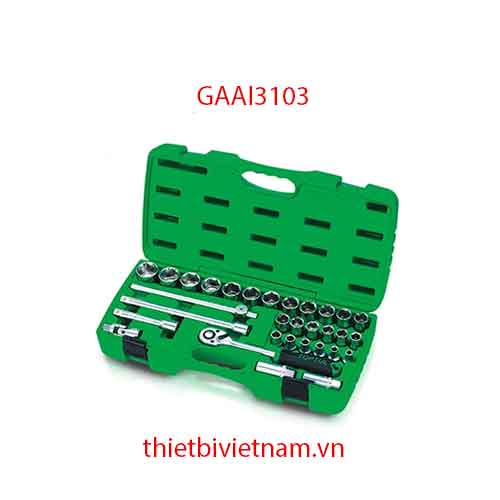 BỘ TUÝP ĐẦU 1/2 INCH 31 CHI TIẾT GAAI3103
