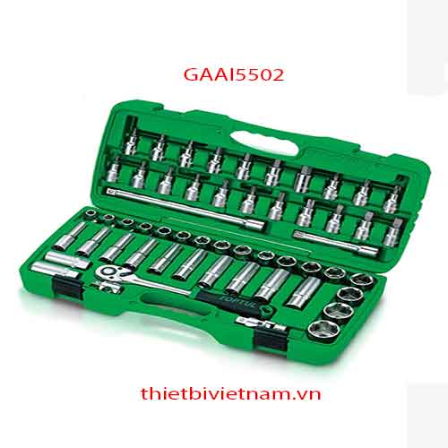 BỘ TUÝP ĐẦU 1/2 INCH 55 CHI TIẾT GAAI5502