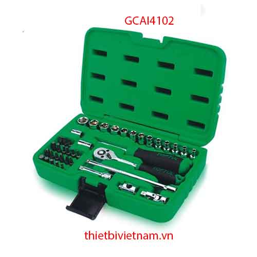 BỘ TUÝP ĐẦU 1/4 INCH 41 CHI TIẾT GCAI4102