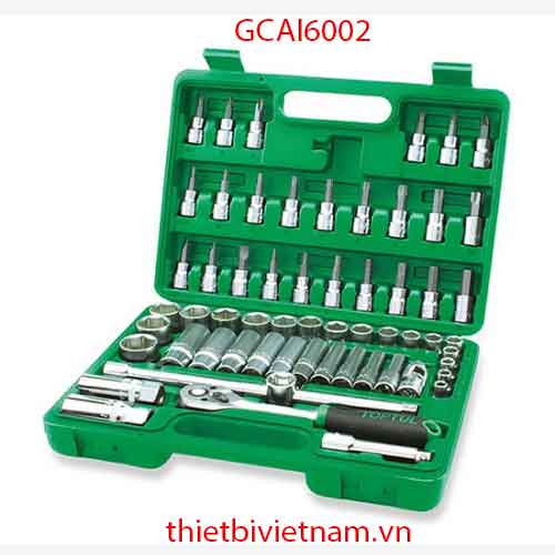 BỘ TUÝP ĐẦU 3/8 INCH 60 CHI TIẾT TOPTUL GCAI6002