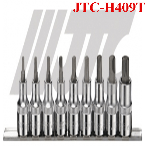 Bộ tuýp đầu sao cỡ 1/2”  -  9 chi tiết JTC-H409T