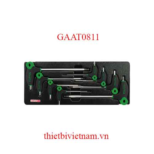 BỘ TUÝP LỤC GIÁC CHỮ L 8 CHI TIẾT TOPTUL GAAT0811
