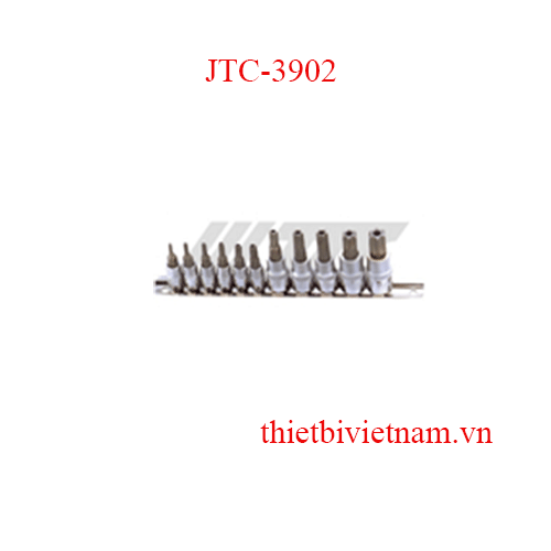 Bộ tuýp sao lổ ngoài ¼ inch& 3/8 inch(10pcs) JTC JTC-3902  