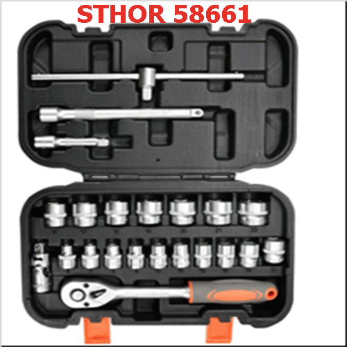 Bộ tuýp tay vặn 3/8