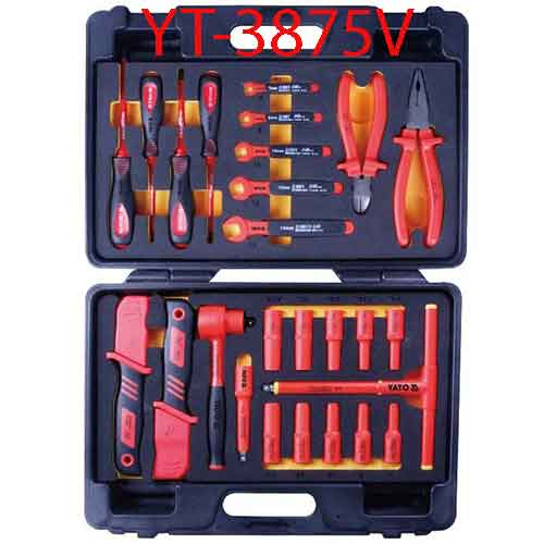 Bộ Tuýp Tay Vặn Cách Điện YATO YT-3875V