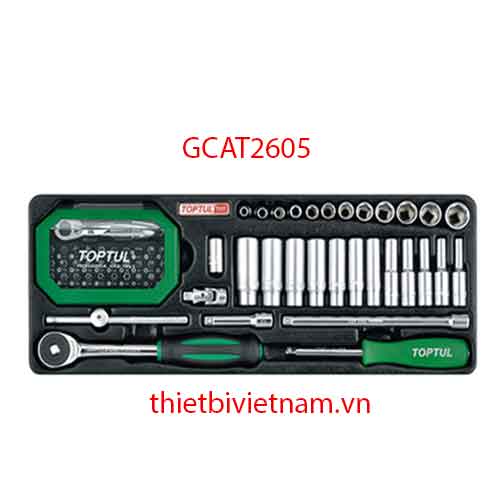 BỘ TUÝP VẶN BU LÔNG TOPTUL GCAT2605