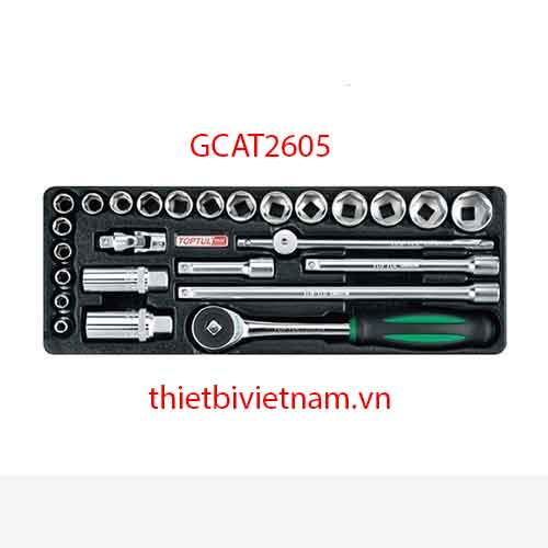 BỘ TUÝP VẶN BU LÔNG TOPTUL GCAT2605