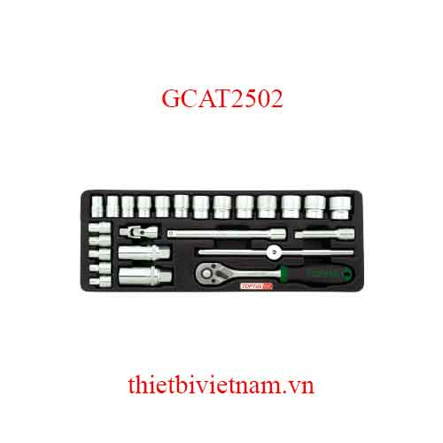BỘ TÚYP VẶN ỐC 3/8 25 MÓN TOPTUL GCAT2502
