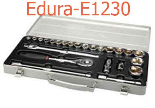  Bộ tuýp xiết lực1/4 Edura-E1230