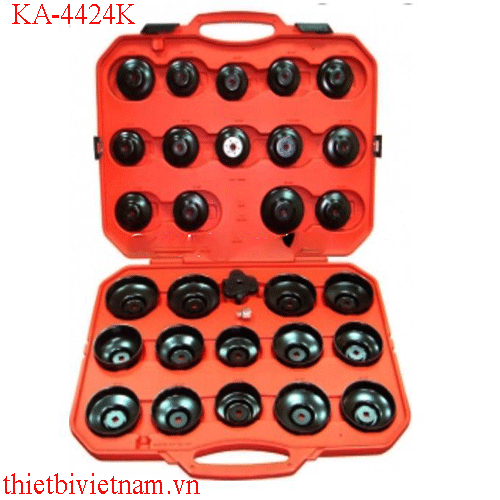 Bộ vam tháo lọc dầu 30 chi tiết Kingtools KA-4424K