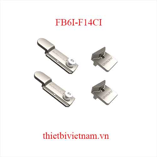 Bộ vấu hãm + đầu biên Draho 4 món cho cửa 2 cánh FB6I-F14CI.