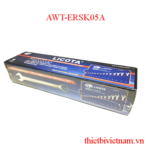 Bộ vòng miệng 14 cây  LICOTA Lớn 8-32 mm AWT-ERSK05A