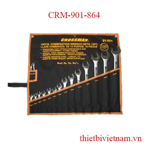 Bộ vòng miệng hệ mét 16 cái kích thước 6-32mm Crossman CRM-901-864