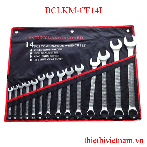 Bộ vòng miệng kiểu Mỹ 14 cây Lớn CENTURY 8-32 mm BCLKM-CE14L