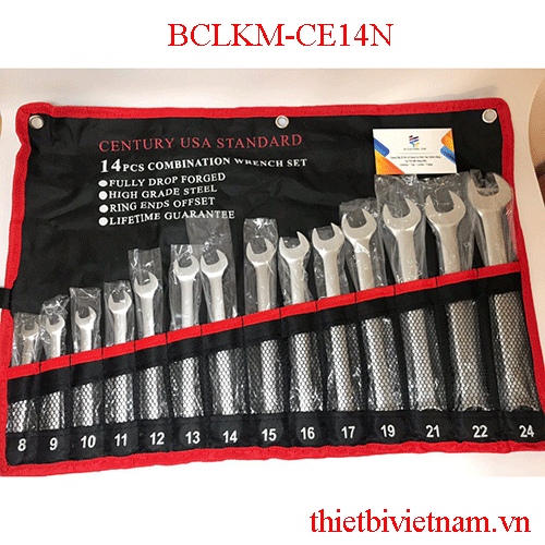 Bộ vòng miệng kiểu Mỹ 14 cây Nhỏ CENRURY 8-24 mm BCLKM-CE14N