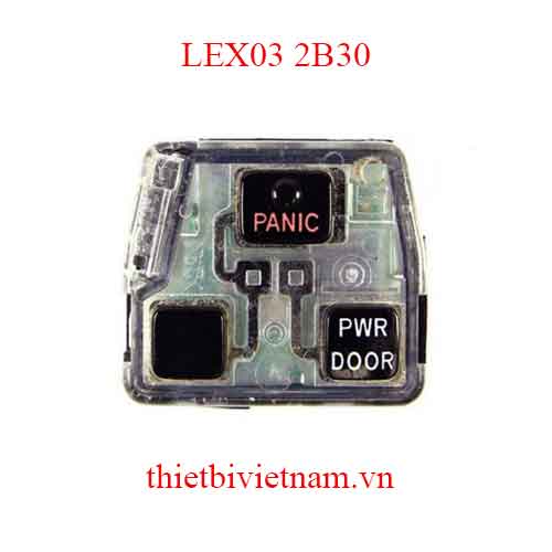 Board Chìa khóa ô tô Lexus RX Remote 3 Button 314.2mhz Before 2008 (board) LEX03 2B30