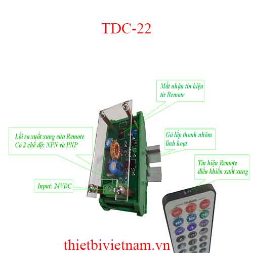 BOARD NHẬN TÍN HIỆU REMOTE MODEL  TDC-22