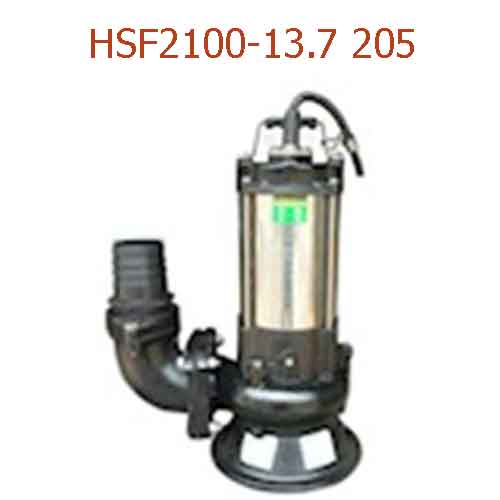 Bơm chìm hút bùn có phao HSF2100-13.7 205 