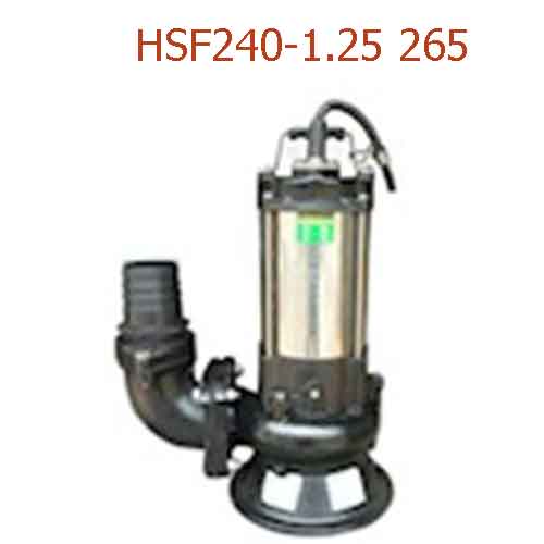 Bơm chìm hút bùn có phao HSF240-1.25 265