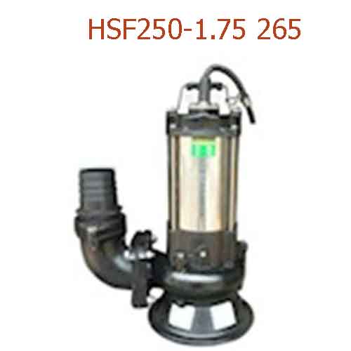 Bơm chìm hút bùn có phao HSF250-1.75 265