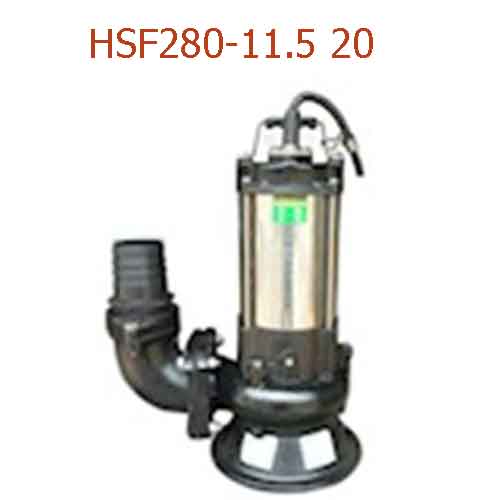 Bơm chìm hút bùn có phao HSF280-11.5 20
