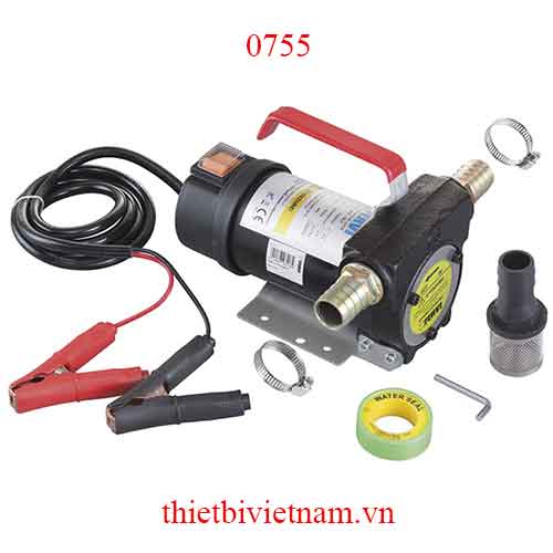 Bơm dầu diesel 12V dùng điện 40L/phút FERVI Italia model 0755 