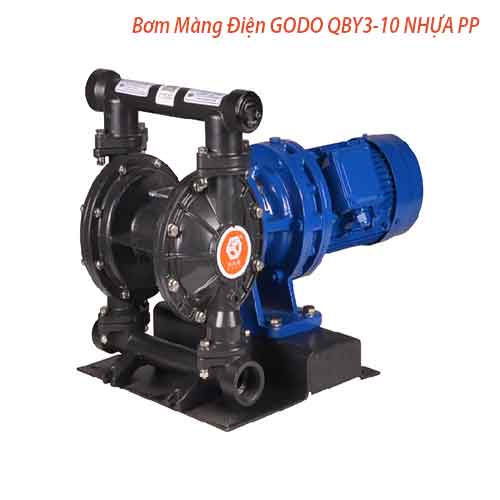 Bơm Màng Điện GODO DBY3S-10 NHỰA PP