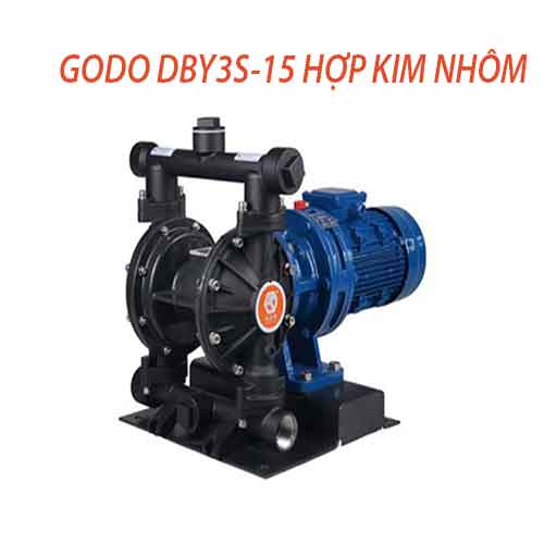 Bơm Màng Điện GODO DBY3S-15 HỢP KIM NHÔM