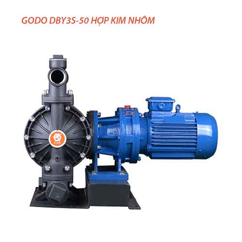 Bơm Màng Điện GODO DBY3S-50 HỢP KIM NHÔM 