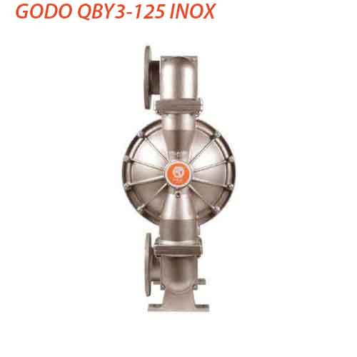 Bơm Màng Khí Nén GODO QBY3-125 INOX