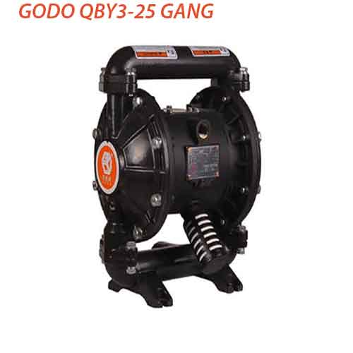 Bơm Màng Khí Nén GODO QBY3-25 GANG