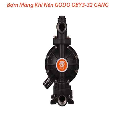 Bơm Màng Khí Nén GODO QBY3-32 GANG