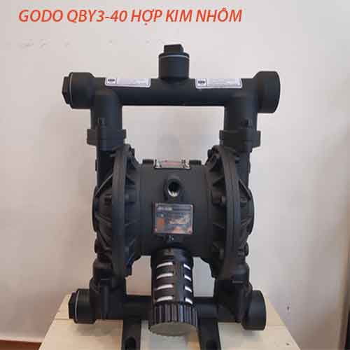 Bơm Màng Khí Nén GODO QBY3-40 HỢP KIM NHÔM