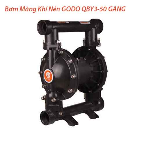 Bơm Màng Khí Nén GODO QBY3-50 GANG